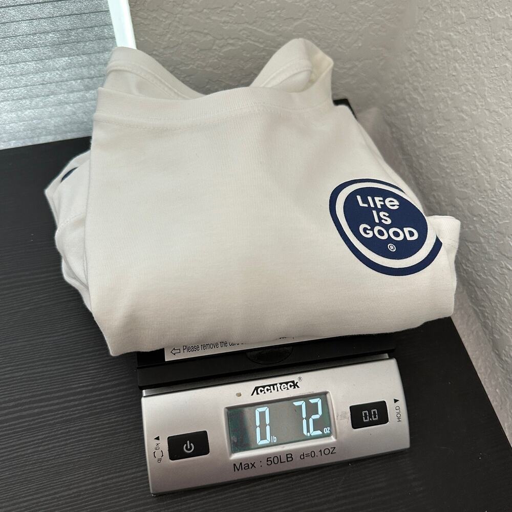 Life Is Good White Long Sleeve Tee - Picture 13 of 13